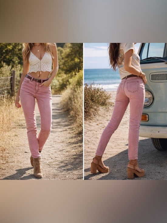 Free People Denim - Free People Rose Ankle/Crop Jeans Women’s Size 27